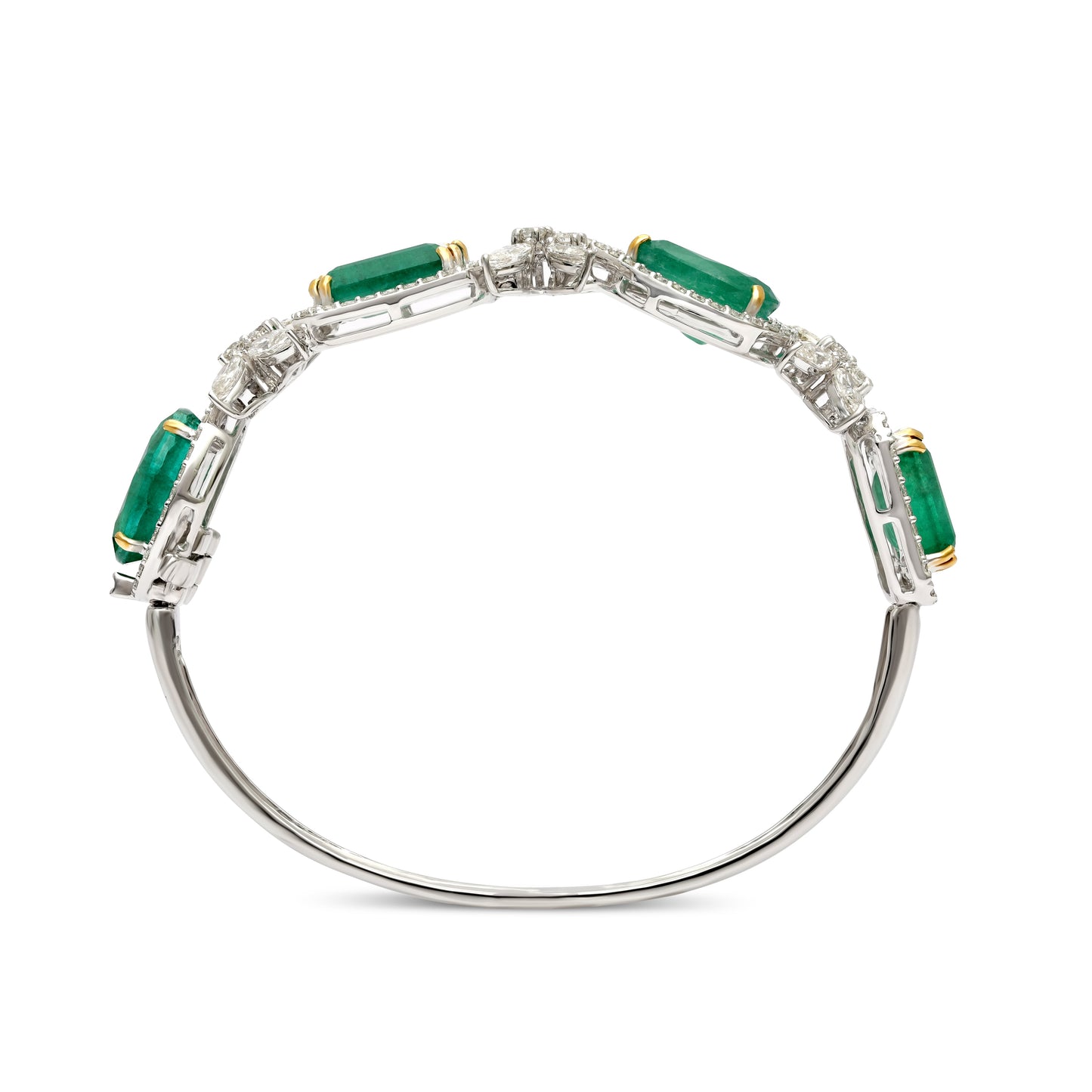 Signature Emerald & Diamond Bracelet