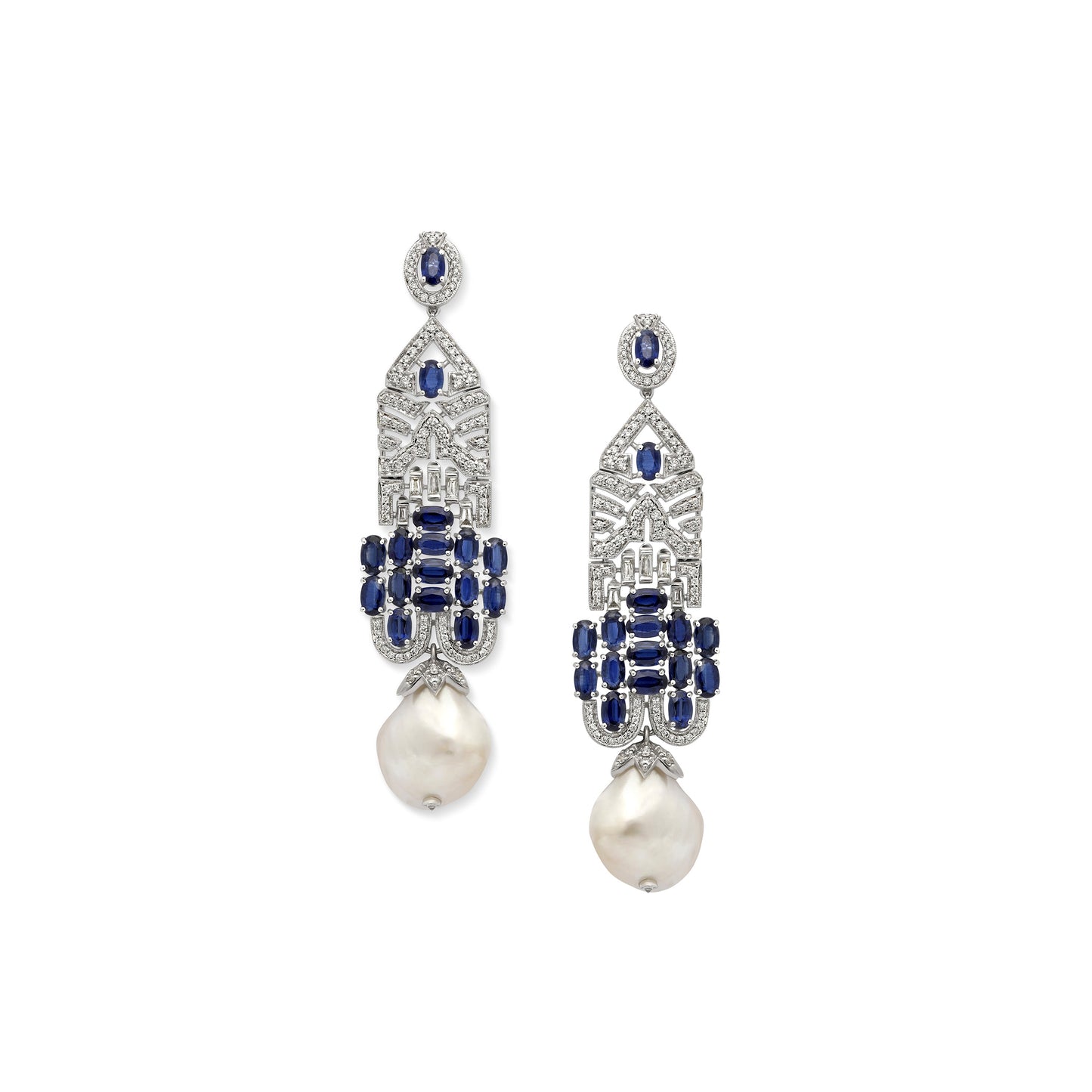 Great Gatsby Diamond Earrings