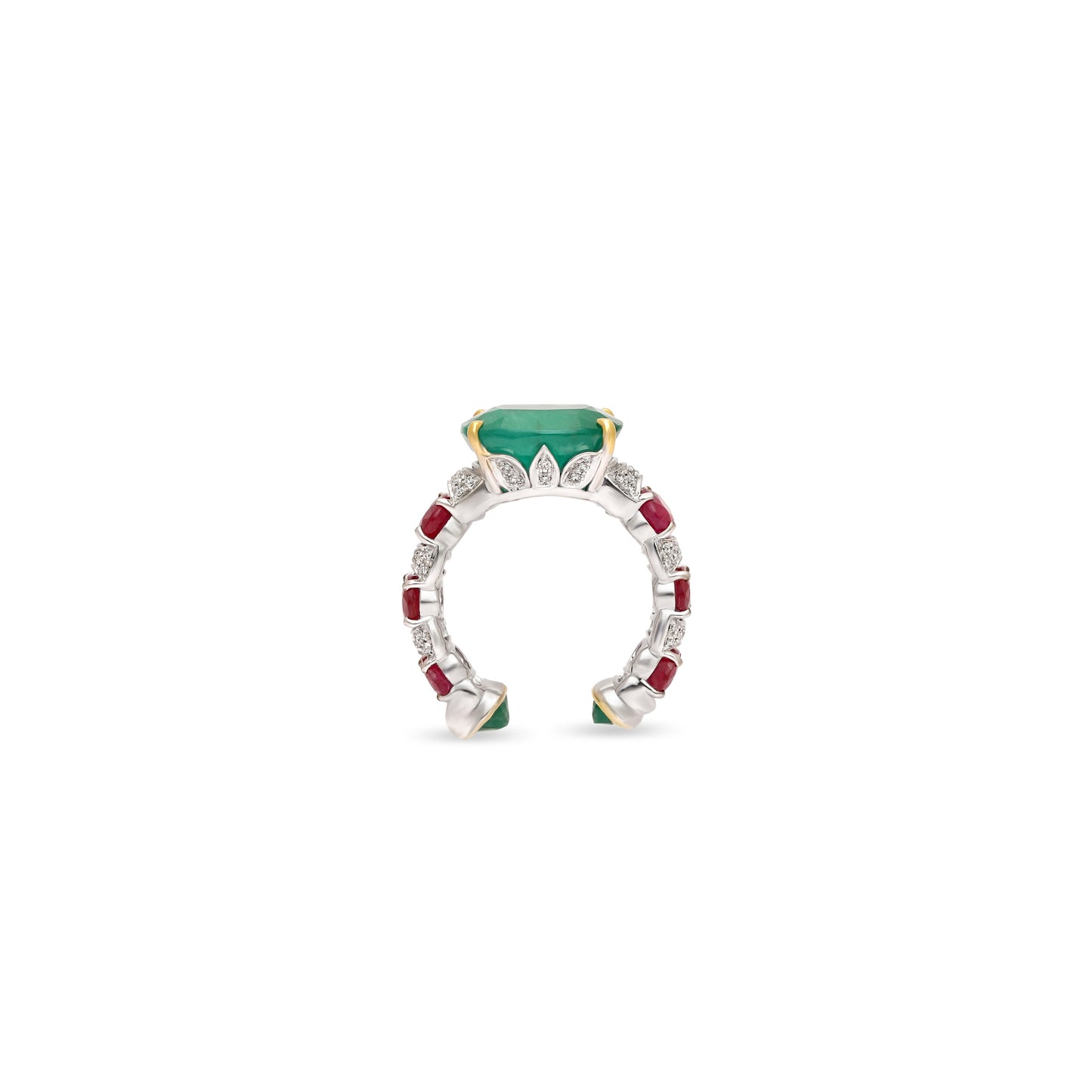 Emerald Ruby Ring