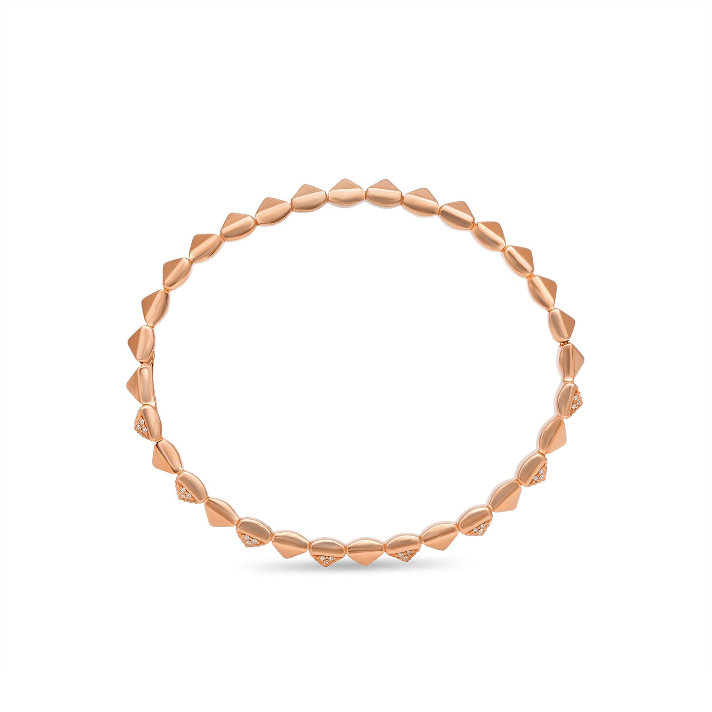 Rose Gold Diamond Bracelet