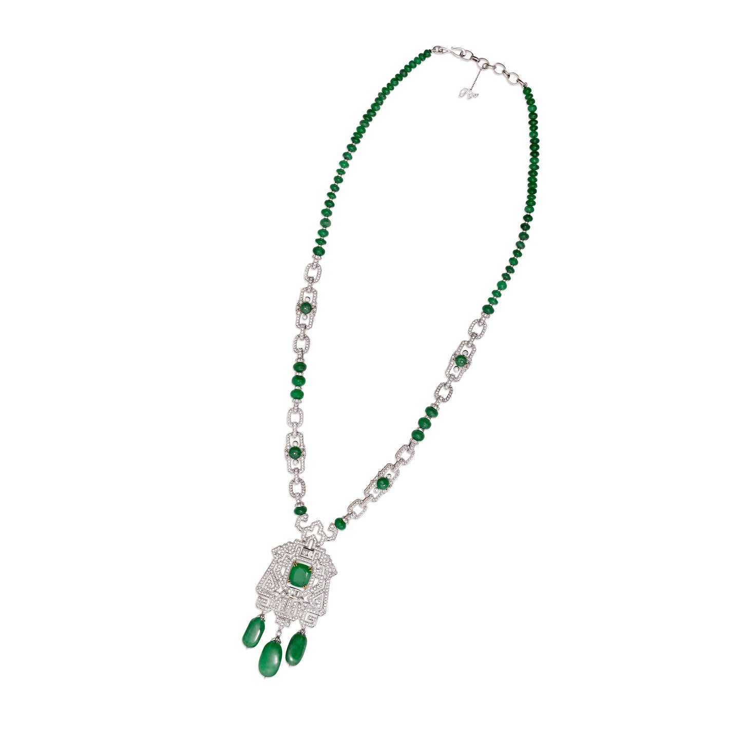 Art Deco Emerald Sautoir