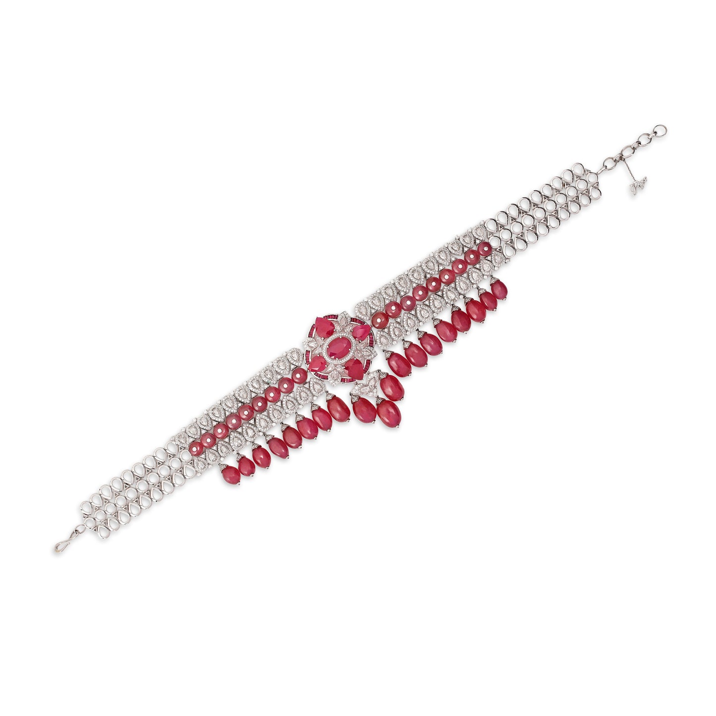 Ruby and Diamond Choker