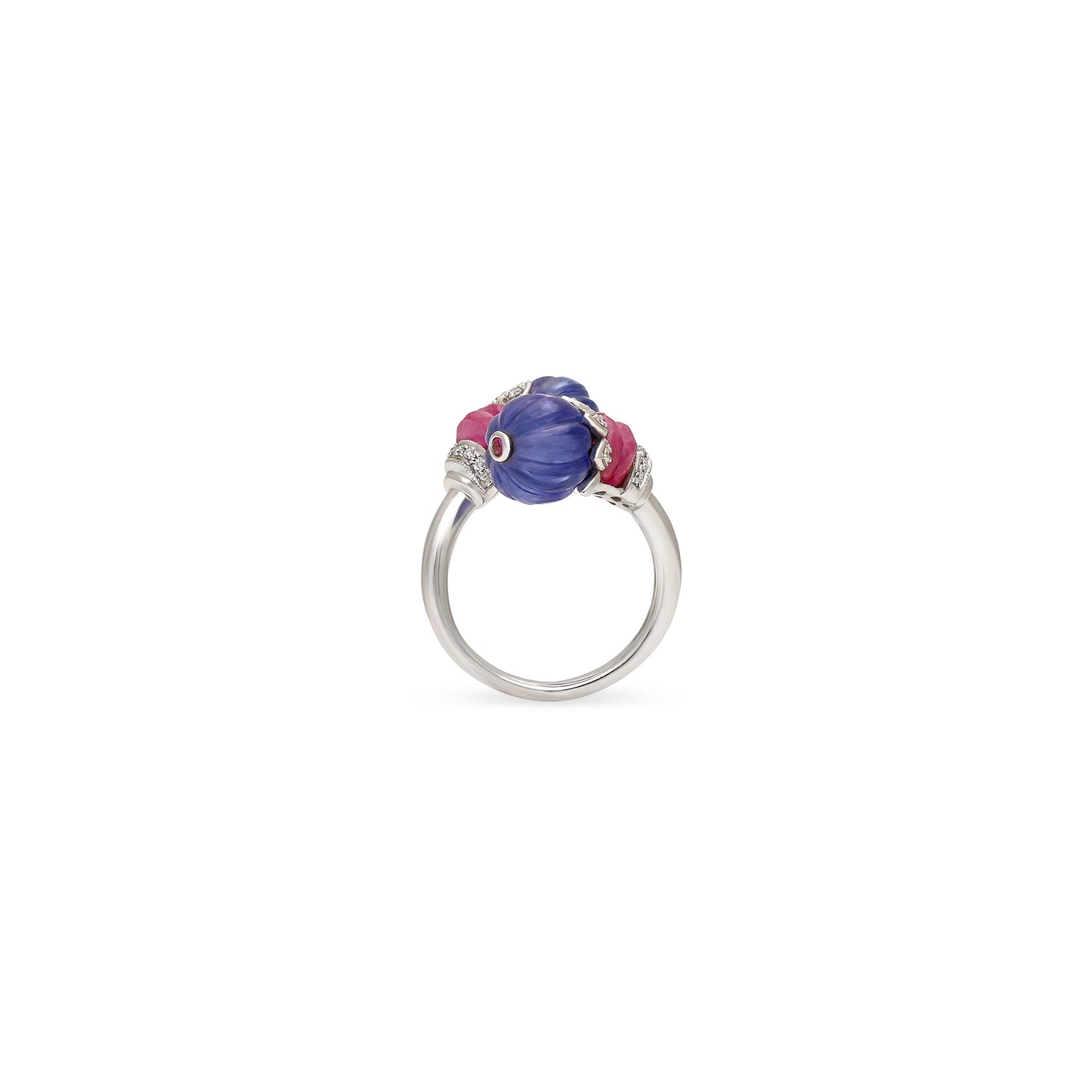 Tanzanite Ruby Ring