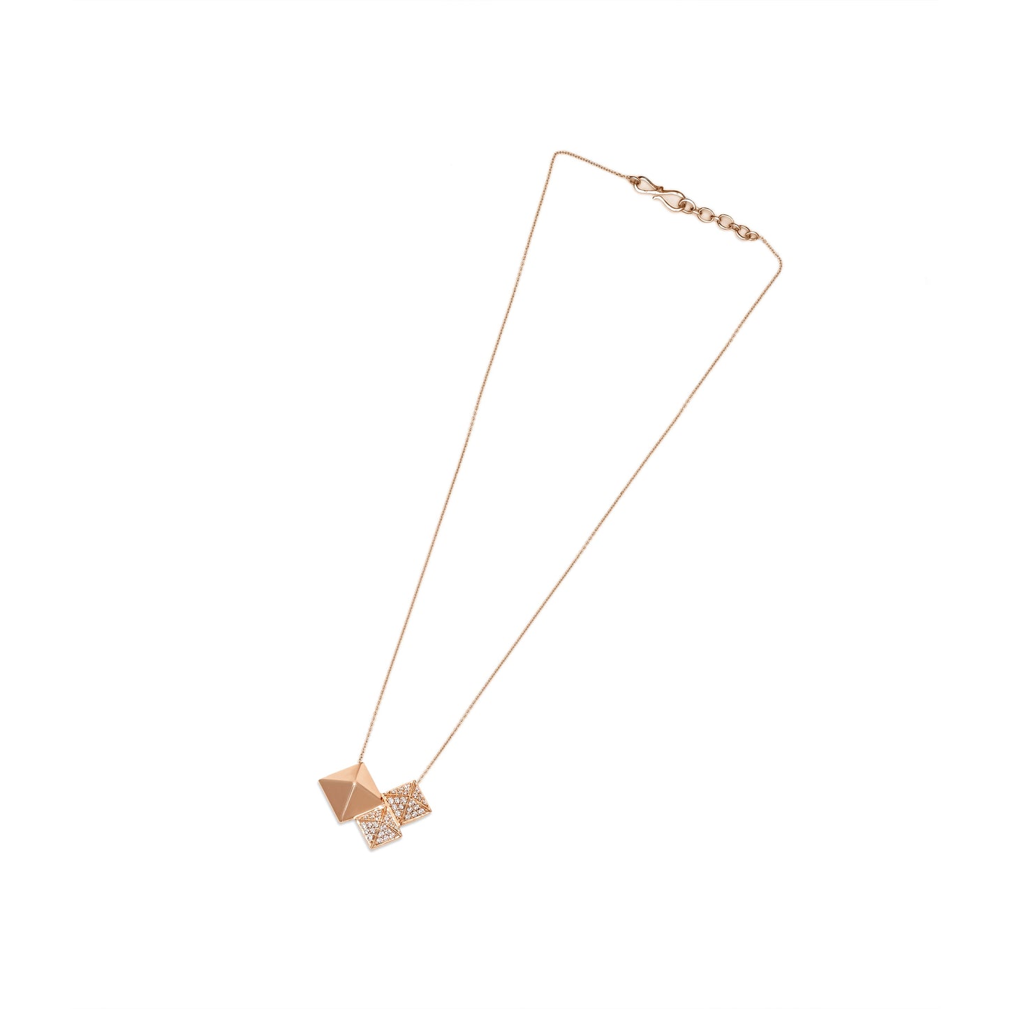 Rose Gold Diamond Pendant