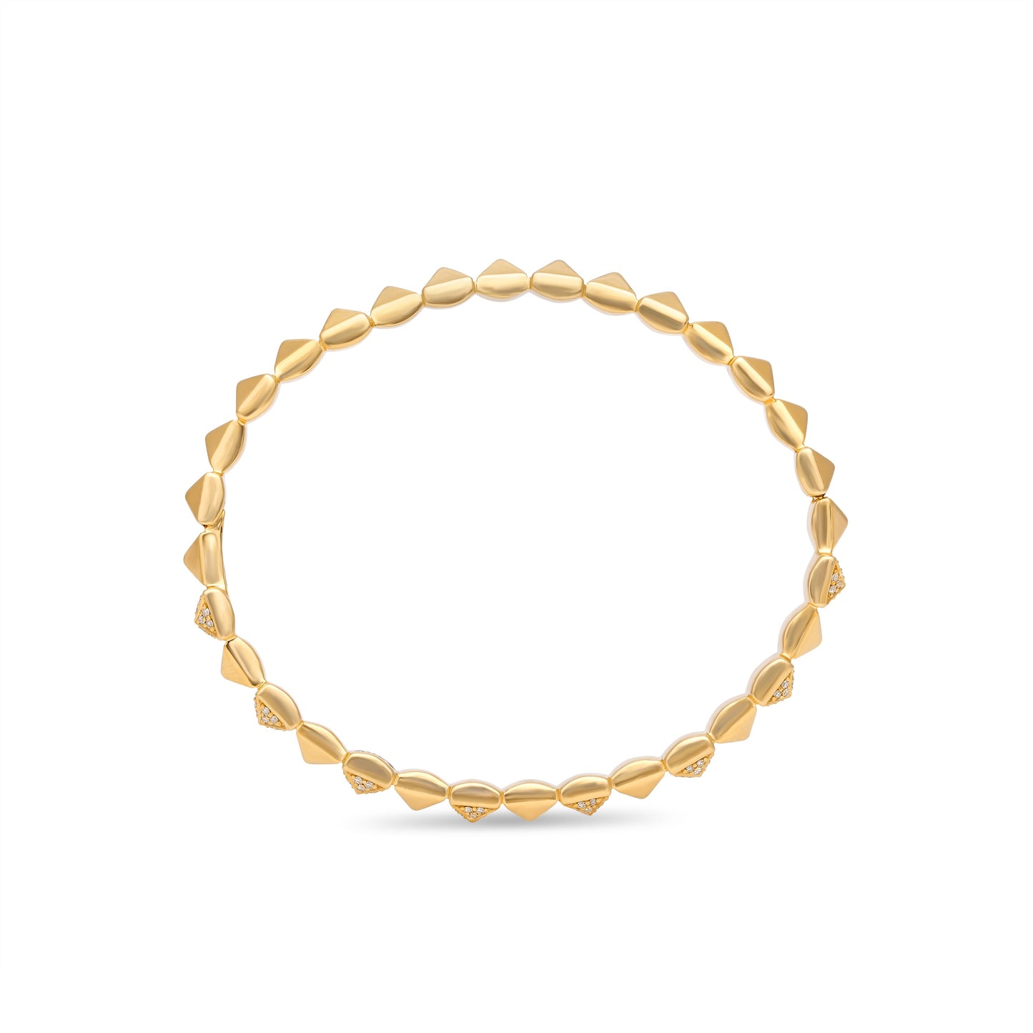 Yellow Gold Diamond Bracelet