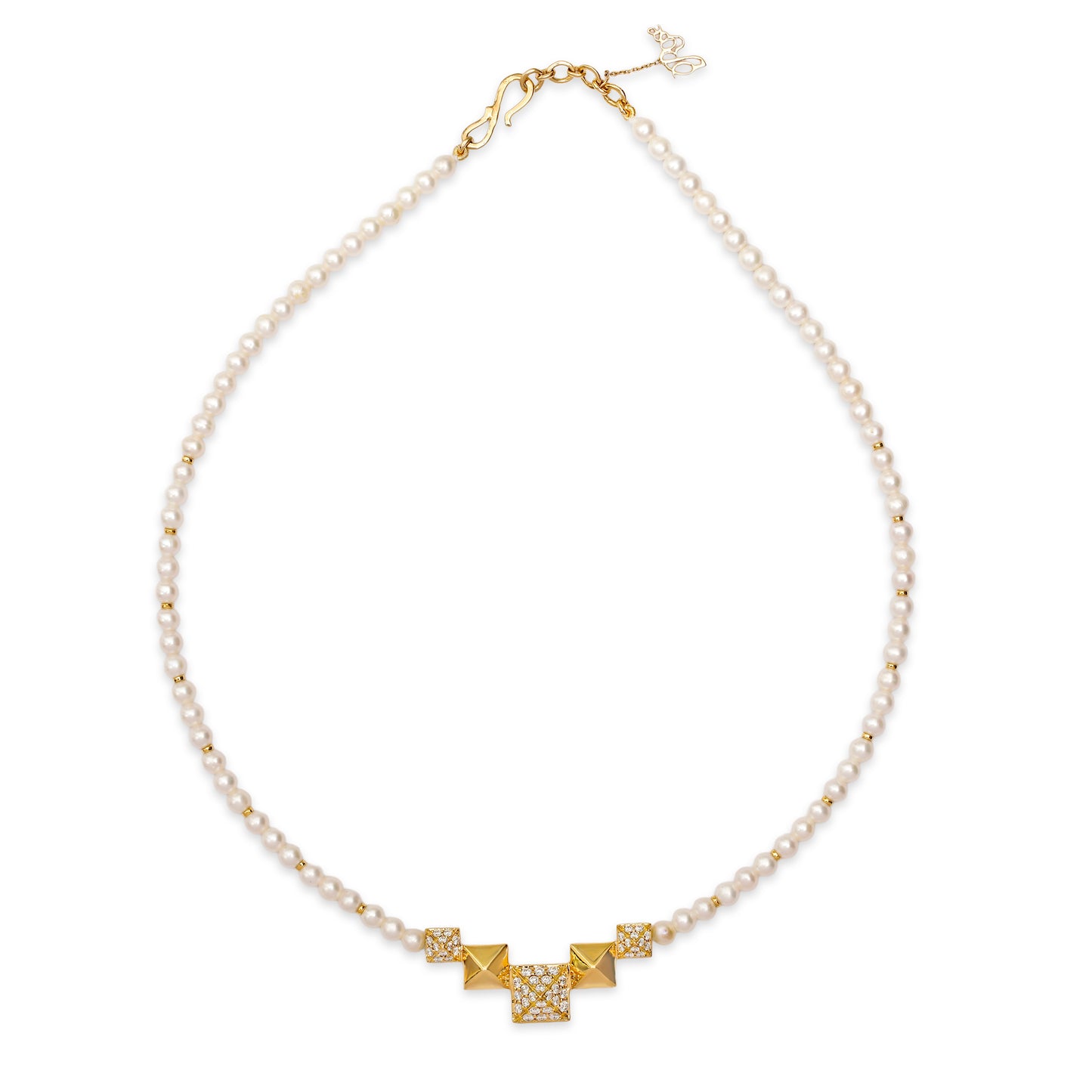 Freshwater Pearl Yellow Gold Pendant