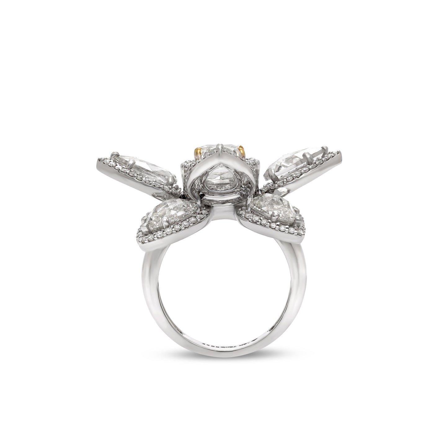 Golden Iris Ring