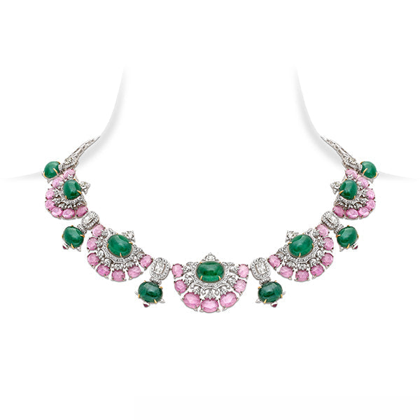 Emerald Ruby Necklace