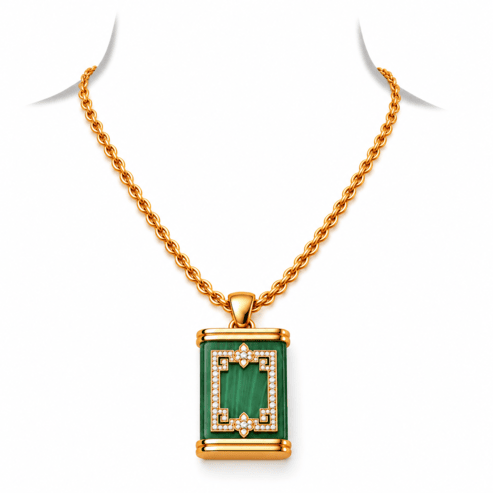 Mahjong Madness White Dragon Pendant