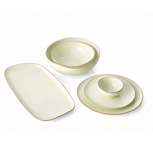 Verdi Honey Comb - 21 Pieces Dinning Set