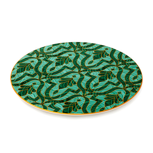 Malachite - Cake Platter