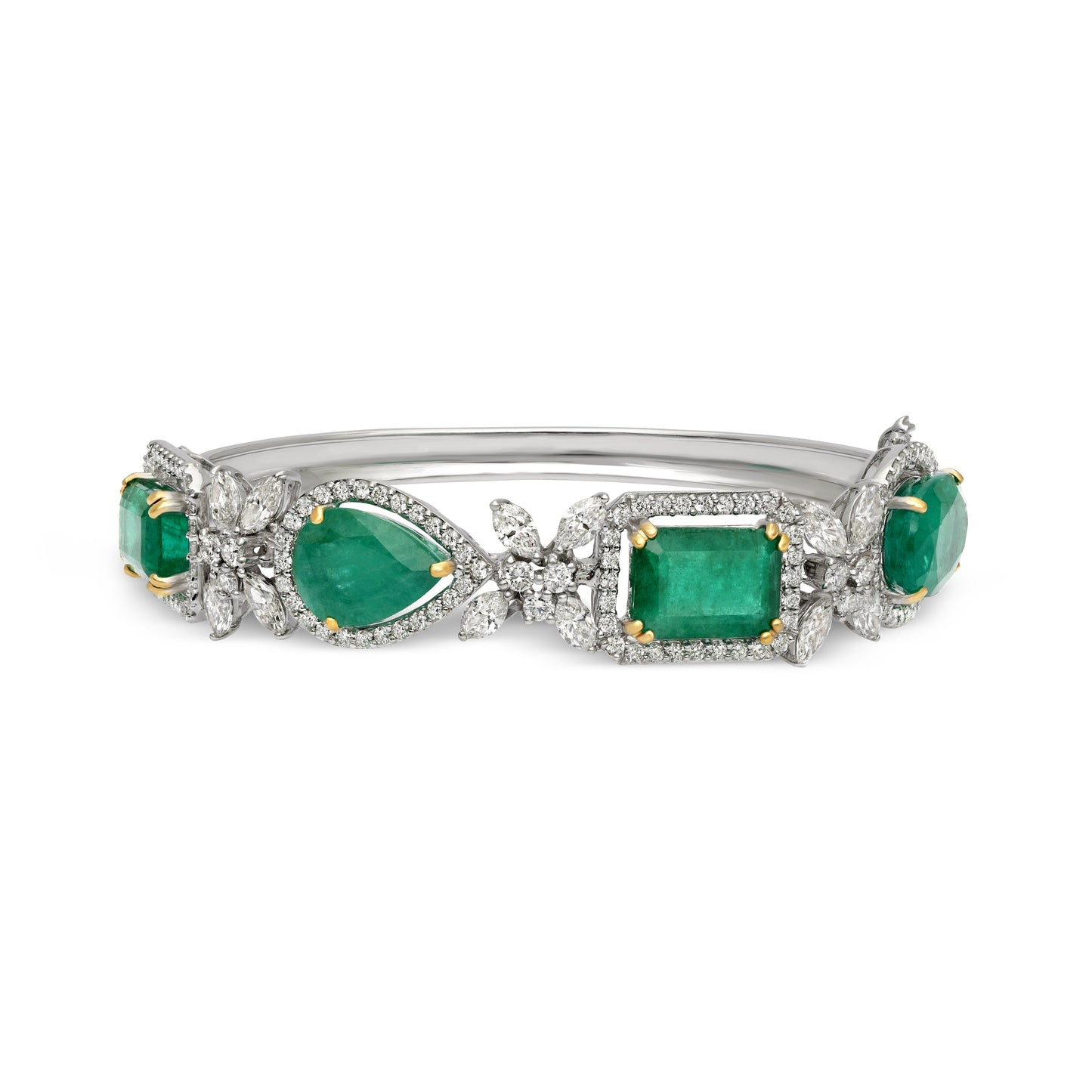 Signature Emerald & Diamond Bracelet