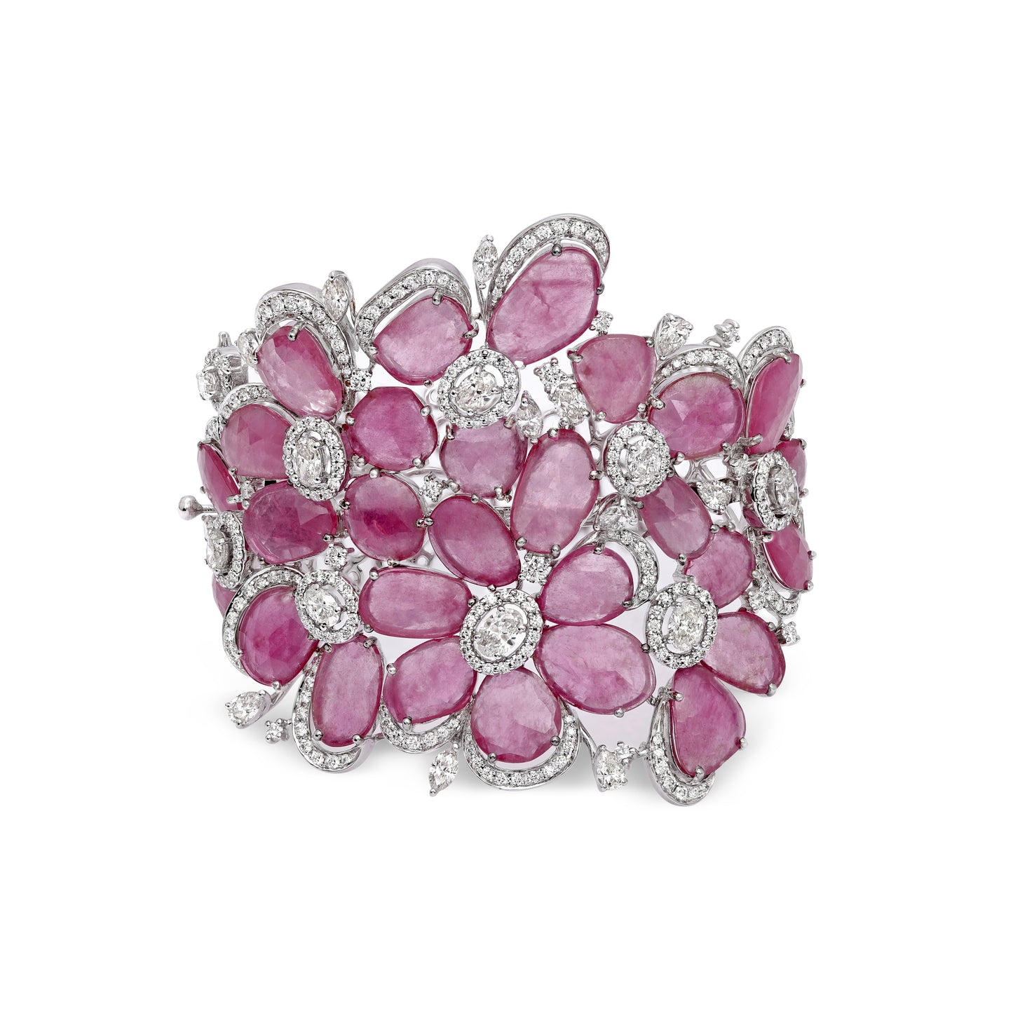Ruby & Diamond Mazzo Di Fiori Bracelet