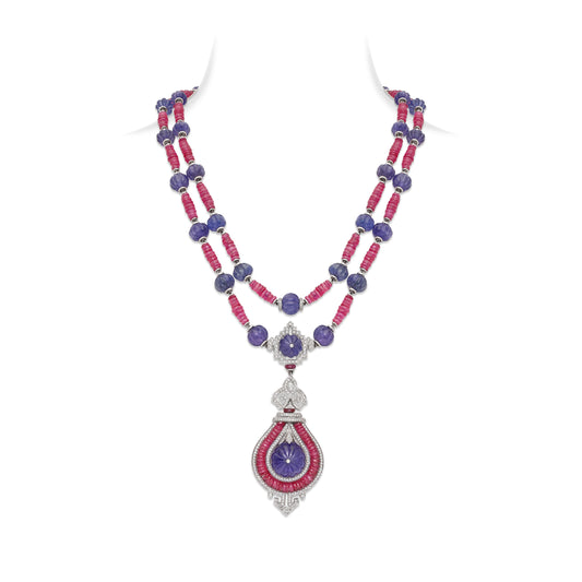 Greco Art Deco Sautoir Necklace