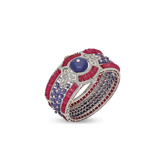 Greco Art Deco Cuff Bracelet