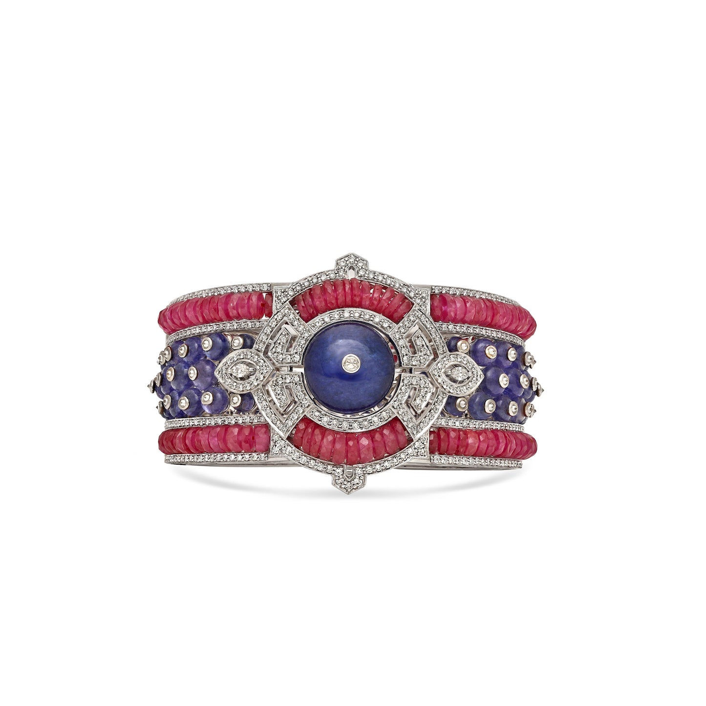 Greco Art Deco Cuff Bracelet