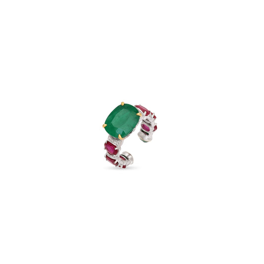 Emerald Ruby Ring