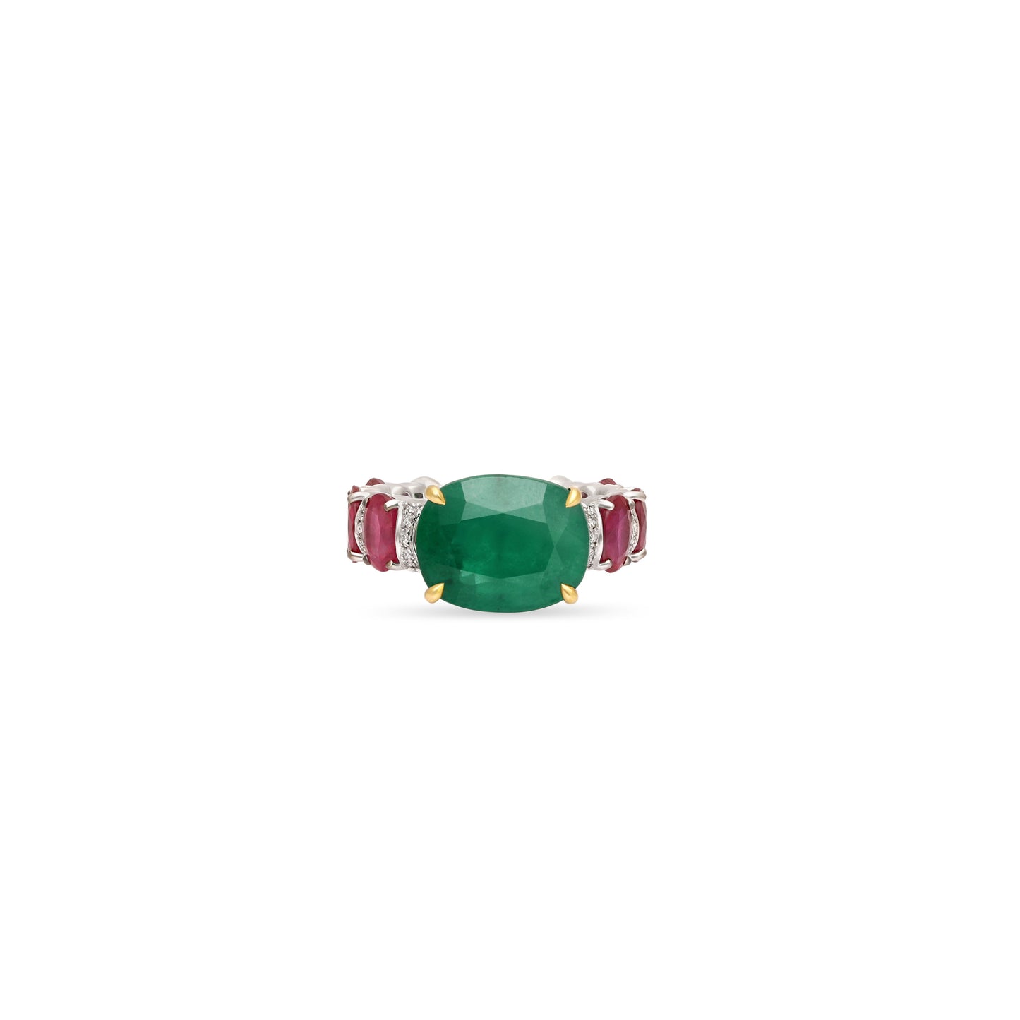 Emerald Ruby Ring