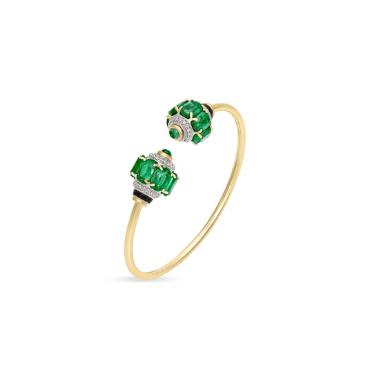 Emerald Diamond Bracelet