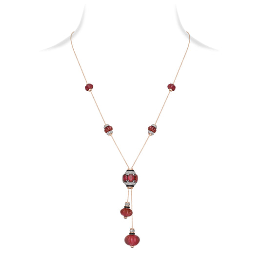 Ruby Sautoir Necklace
