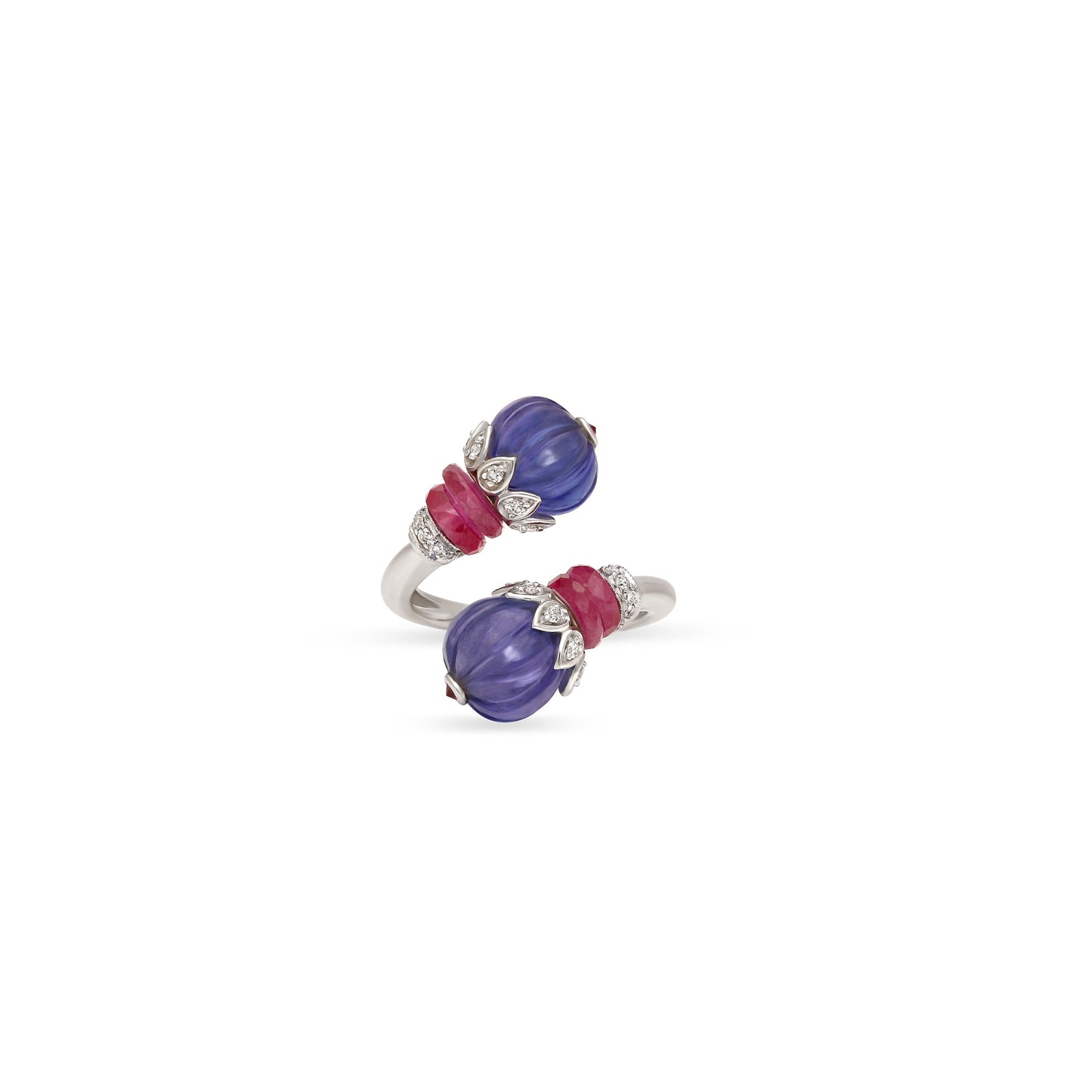 Tanzanite Ruby Ring