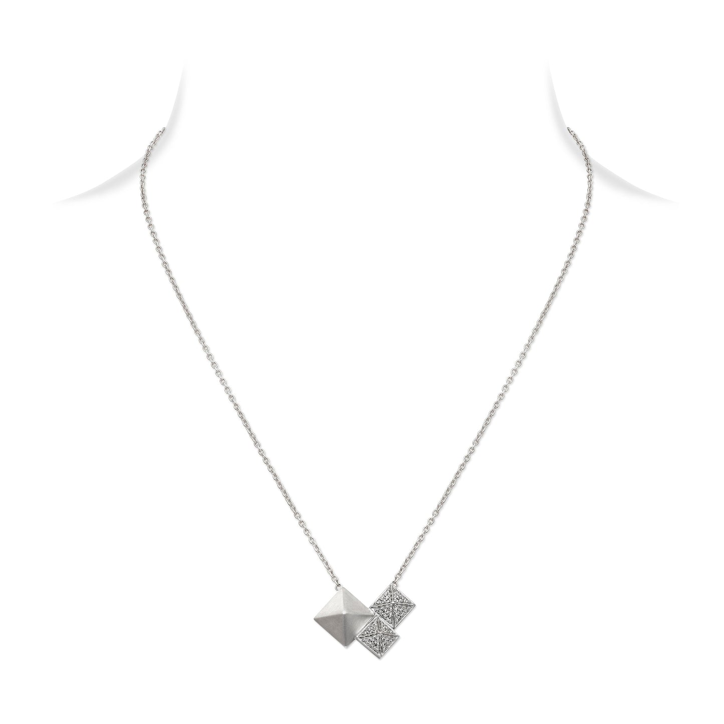 White Gold Diamond Pendant