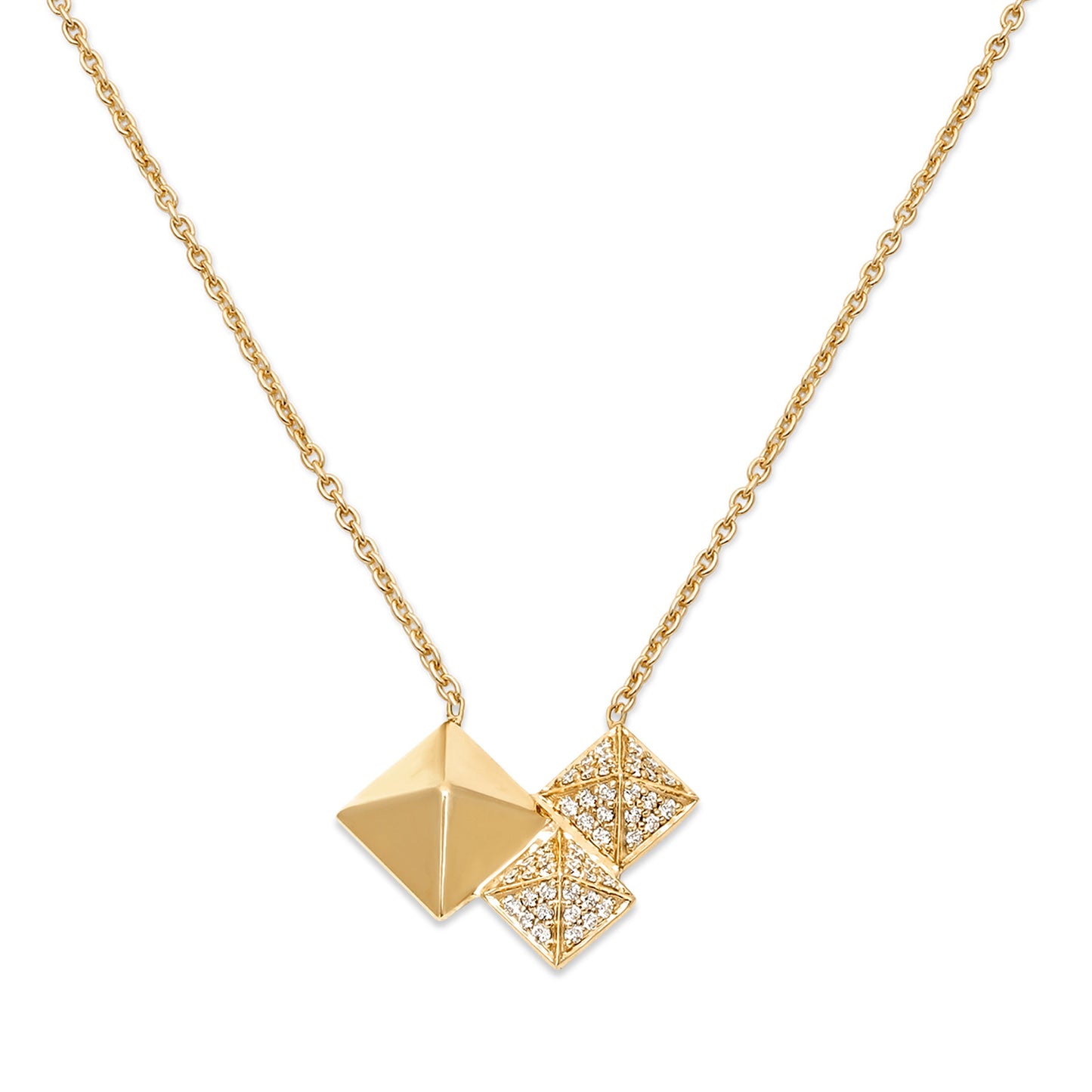Yellow Gold Diamond Pendant