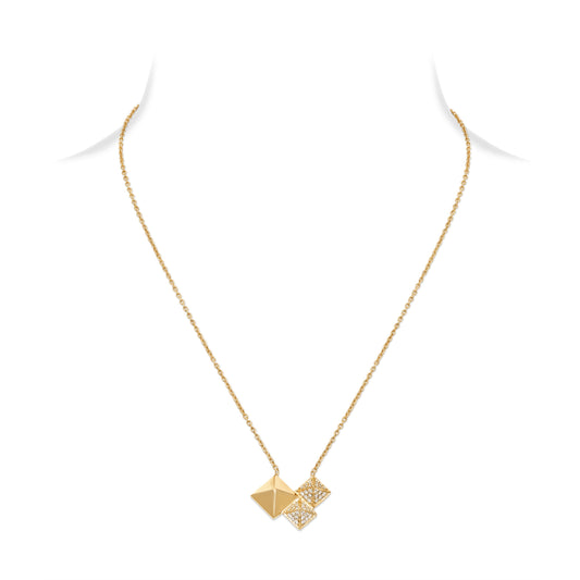 Yellow Gold Diamond Pendant