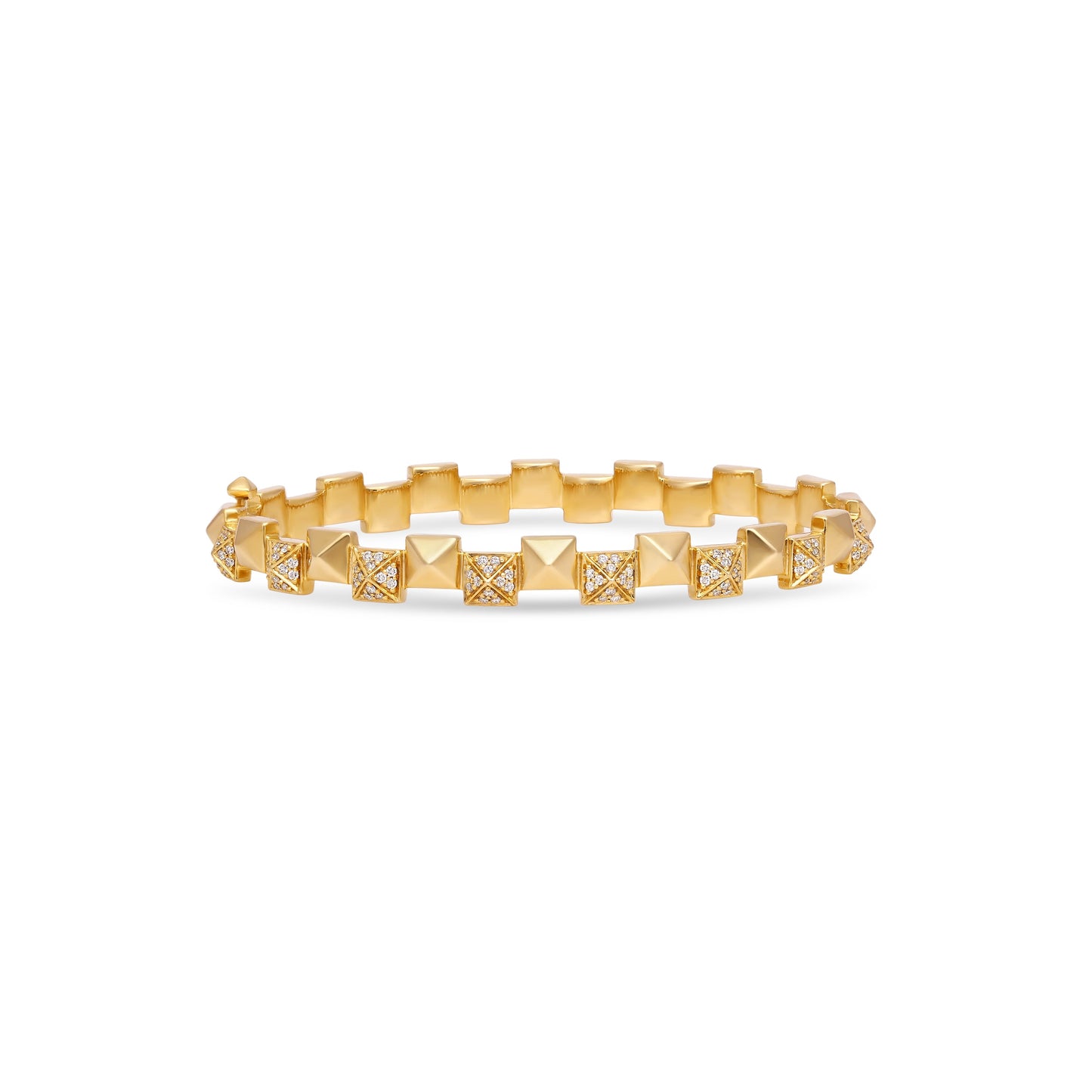 Yellow Gold Diamond Bracelet