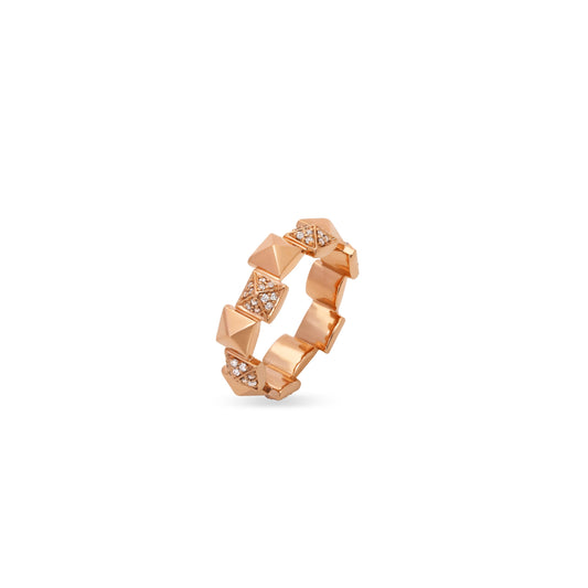 Rose Gold Diamond Ring