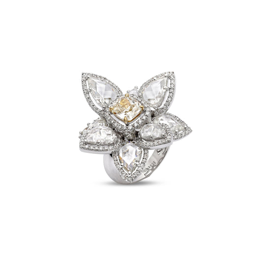 Golden Iris Ring