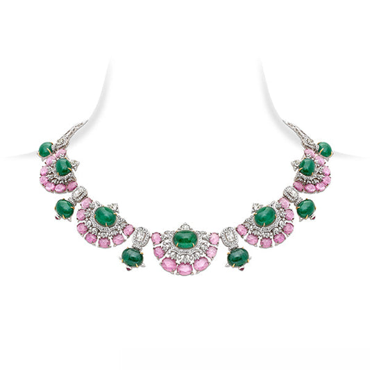 Emerald Ruby Necklace