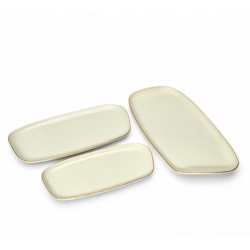 Verdi Honey Comb - Serving Set of 3 pieces