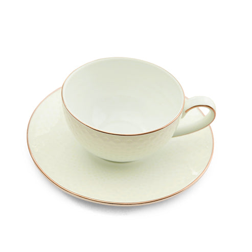 Verdi Honey Comb - Capuccino Set of 12 pcs (6 cups and 6 saucers)