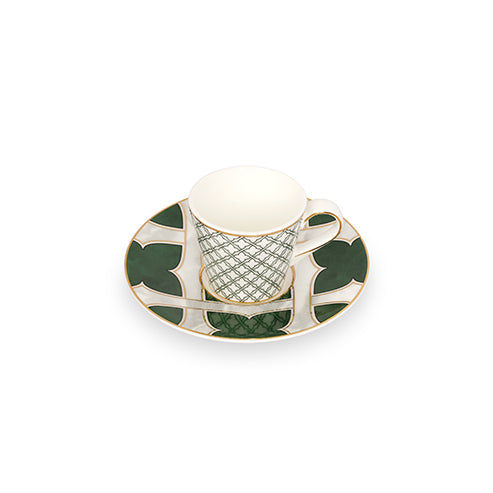 Espresso Set of 8 pieces (4 cups and 4 saucers)