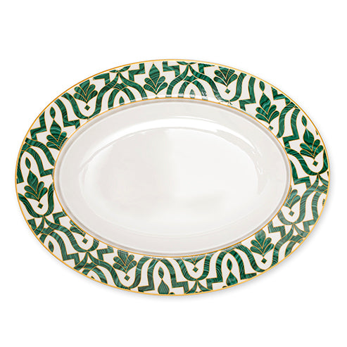Malachite - Big Oval Tray
