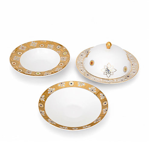 Bejewelled - Serving set of 4 pieces
